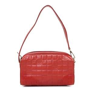 Chanel Lambskin Embossed Cc Chocolate #238067C13B